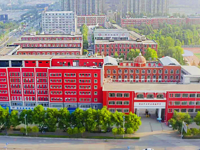 秦都校园鸟瞰图